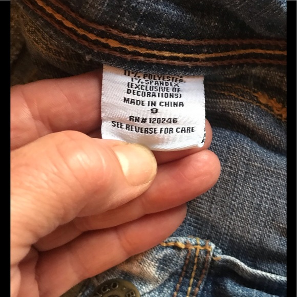 BONGO Light Washed Denim Boot Cut Jeans - Picture 3 of 5